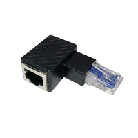 Connecteur Réseau RJ45 Femelle 8 Broches à Vis, Adaptateur RJ45 Sans Soudure, Tête Cristalline, Ignifuge pour Câble Réseau PCB