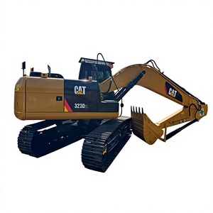 Excavatrice d'occasion CAT323 Caterpillar 323DL, faible nombre d'heures de fonctionnement, poids opérationnel de 19800 kg, capacité de la benne de 0,8 m³, idéale pour les travaux de terrassement et de construction. - Product Image 1