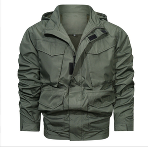 DFJ0316 M65 Veste coupe-vent camouflage nouvelle version avec accessoires et grandes poches multiples, fabriquée en Chine, Guatemala et autres matériaux - Product Image 2