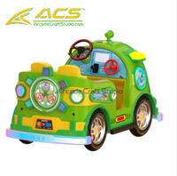 ACS Green Road pour véhicule d'attraction porteur, construction métallique, support japonais, fonctionnalités lumineuses pour arcade commerciale intérieure