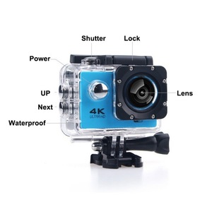 F60 <span class=keywords><strong>4K</strong></span> <span class=keywords><strong>HD</strong></span> fotocamera sportiva per lo Snorkeling impermeabile da viaggio in cmo da moto registratore casco - Product Image 3