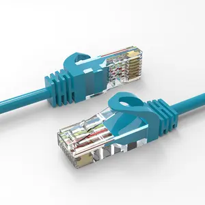 Vá dây CAT5E cáp RJ45 31awg không được che chở Mạng Cáp nhà sản xuất UTP 3M quang vá dây nhà Máy Giá