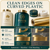 Film de marquage à chaud pour surfaces en plastique PC, 64 cm x 120 m, 12 microns, pour marquage durable des logos sur les boîtiers électroniques