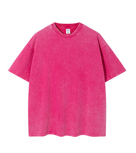 Custom Acid Wash 260GSM Baumwolle Übergroßes Schwergewicht Gute Qualitä<span class=keywords><strong>t</strong></span> Custom Own Logo Puff Printing Herren <span class=keywords><strong>T</strong></span>-Shirt - Product Image 4