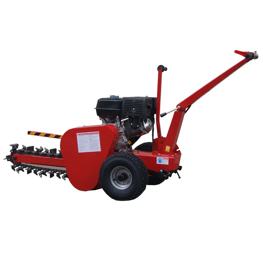 TMT45 7HP Gasoline Engine Digging mini machine Trencher China mini trencher For Sale cheapest Tonlita