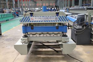 Автоматическая цветная глазурованная плитка, металл, сталь, Кровельная Панель, Профилирующая машина - Product Image 3