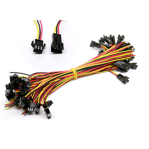 JST SM 3-Pin LED-Licht Stecker Buchse Elektrischer Draht Crimpanschluss Verkabelungsadapter - Product Image 2