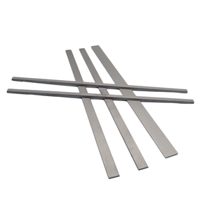 310*14*3mm YG10X/YG15/YG20 Maßgefertigter Gesinterter Hartmetallstreifen mit Schneidkante WC-Legierung Flachstäbe - Product Image 5