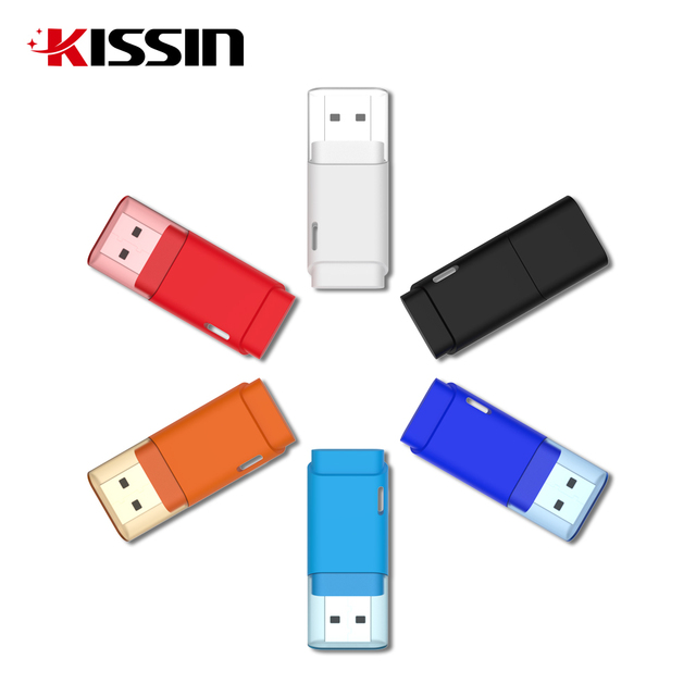 Factory Wholesale Usb Flash Drive 2.0 3.0 Stick 128GB 64 GB Pendrive 2GB 32GB 16GB 8GB Metal Memory Stick Usb Flash Drive