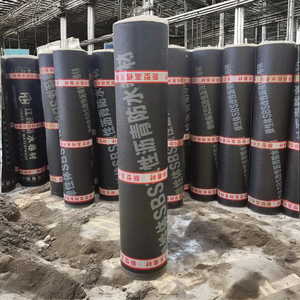 Membrane d'étanchéité SBS adhésive avec conception anti-stress, feuille <span class=keywords><strong>de</strong></span> <span class=keywords><strong>bitume</strong></span> modifié <span class=keywords><strong>pour</strong></span> la <span class=keywords><strong>toiture</strong></span> <span class=keywords><strong>de</strong></span> grandes surfaces - Product Image 6