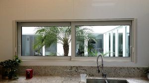 Alumínio liga personalizada deslizante Windows-vidro temperado duplo, anti-roubo, slide suave para casa Villa Hotel - Product Image 2