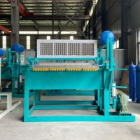 Machine de moulage de pâte de recyclage de papier à bas prix pour petite entreprise Machine de fabrication de plateaux à œufs