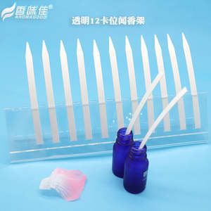 Tempat Strip Uji Parfum Akrilik Transparan Produk Rumah Tangga Plastik untuk Analisis Aroma - Product Image 1