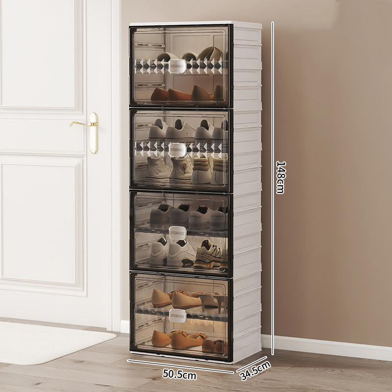 A column with 8  floor -black