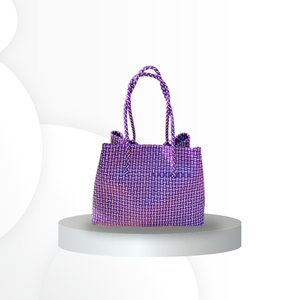 Bolso de mano elegante para mujer, accesorio de moda de alta calidad para adultos, tejido de plástico reciclado, diseño indonesio - Product Image 1