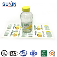 Etiqueta Adhesiva Personalizada en Rollo de Papel Sintético, Ecológica, Resistente al Agua, con Código de Barras, Tinta Dorada, Adhesivo Fuerte, Impresión de Logotipo UV Flexo