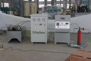 طفاية حريق معدات إعادة تعبئة <span class=keywords><strong>Co2</strong></span> ثاني أكسيد الكربون ماكينة الحشو الأتوماتيكية - Product Image 4