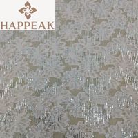 HAPPEAK Vente en gros de tissus à paillettes réversibles, tissus à paillettes magiques bicolores pour costumes élégants