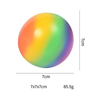 Juguetes Sensoriales Antiestrés Redondos en Oferta, Mini <span class=keywords><strong>Pelotas</strong></span> Antiestrés <span class=keywords><strong>de</strong></span> TPR y PU Coloridas para Niños en Caja - Product Image 4