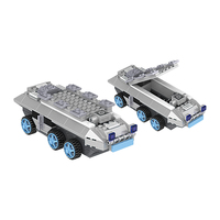 COGO - Bloques de Construcción de Modelos de Naves de Guerra, Bloques Técnicos Compatibles con la Serie City, Juguetes de Bloques