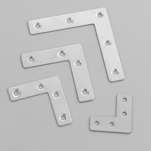 Soportes de Esquina Tipo L y T de Acero Inoxidable con Múltiples Orificios para una Fijación Segura - Product Image 2