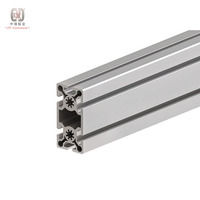 Profil Ekstrusi Aluminium Slot T Track Seri 6000 Rangka Aluminium CNC Kelas Tinggi 2080, Dijual Pabrik Cina dengan Layanan Pembengkokan