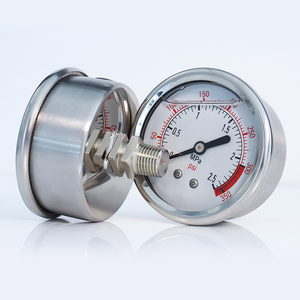 Haiyixing YN60 디지털 황동 수압 게이지 0-15Psi 바닥 난방 보일러 나사 공급 하단 장착 최저가 - Product Image 2