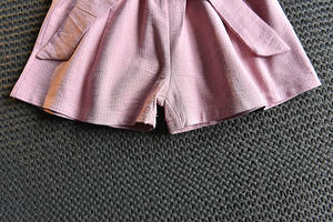 Conjunto de Camisa con Cuello de Encaje y Letras para Bebés y Niñas, Pantalones con Decoración de Lazo en Color Sólido, Ideal para Cumpleaños - Product Image 5