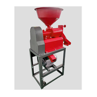 Machine à éplucher les balles de riz 220V/380V 4 kW 250 kg/H Machine à éplucher le maïs et le riz fraiseuse