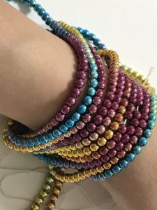 Meilleures ventes perles de pierre d'hématite multicolores en gros pour Amazon perles rondes naturelles en vrac pour la fabrication de bijoux - Product Image 6