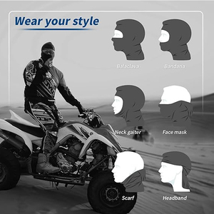 定制标志全脸滑雪巴拉克拉瓦升华印花巴拉克拉瓦Cagoule Homme运动钓鱼印花摩托车滑雪面罩 - Product Image 3