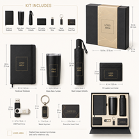 Ensemble Cadeau Exécutif Personnalisé : Carnet, Gobelet, Parapluie, Porte-cartes, Clé USB – Kit Promotionnel d'Affaires pour l'Exportation Mondiale – Fournisseur OEM ODM