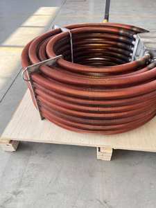 หม้อน้ำหล่อเย็นน้ำมันหล่อลื่นแบบท่อกลม ครีบระบายความร้อนทองแดง - Product Image 6