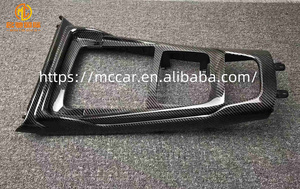 Panneau de commande central intérieur de voiture en fibre de carbone pour Mercedes Benz A35 A45 CLA45 W177 W118 intérieur en fibre de carbone - Product Image 5