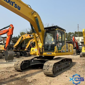 รถขุดตีนตะขาบ Komatsu PC220 มือสอง น้ำหนัก 22 ตัน รุ่นปี 2022 พร้อมเกียร์บ็อกซ์ PLC ปั๊มเกียร์ และชิ้นส่วนลูกปืน ขาย - Product Image 4