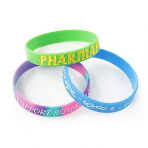 Pulsera Deportiva Promocional de Silicona, Brazalete de Silicona Personalizado, Pulseras de Alta Calidad con Logotipo - Product Image 3