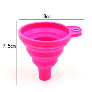 ¡Novedad de <span class=keywords><strong>2023</strong></span>! Suministros de cocina, embudo plegable de silicona de cuello largo telescópico portátil, ecológico, de alta calidad para uso doméstico - Product Image 4