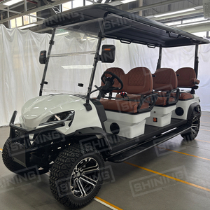 Carrito de Golf Eléctrico de 72 <span class=keywords><strong>Voltios</strong></span> y 100 <span class=keywords><strong>Amperios</strong></span> con <span class=keywords><strong>6</strong></span> Asientos, Frenos de Disco Delanteros, Homologado para Circular por la Calle, Garantía Completa de un Año, 5KW AC - Product Image 3