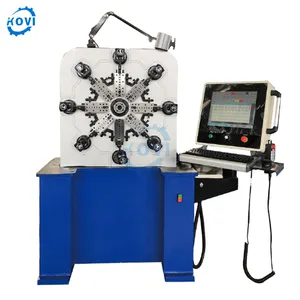 High Speed cnc spring forming machine small edge ear tension spring irregular spring making wire forming machine