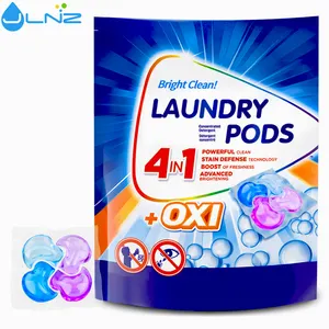 Laundry Detergent Pods 4 In 1 Eco-friendly Top Seller 2023 New Arrival Cleaning Product For Washing Clothes