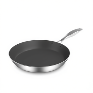 Sartén de Acero Inoxidable DB de 36 cm, Cerámica Antiadherente, Apta para Inducción, Diseño Moderno - Product Image 1