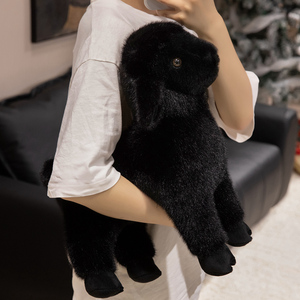 Peluche de Cabrito Blanco y Negro de Simulación, Lindo Peluche de Animal, Regalo para Niños, Personalizado y al por Mayor - Product Image 3