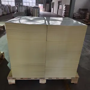 Commerci all'ingrosso carta patinata fusa 70x100 foglio adesivo di carta lucida per la stampa con adesivo di carta in fogli di etichette di prezzo di fabbrica