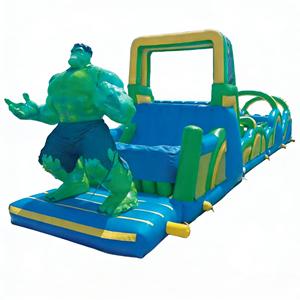 Castillo Inflable con Obstáculos Temáticos <span class=keywords><strong>de</strong></span> Anime - Material <span class=keywords><strong>de</strong></span> PVC Ecológico, Soporta >500 kg, Uso en Exteriores - Product Image 1