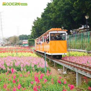 Train sur rails en acier pour parc d'attractions, usage commercial - Product Image 3