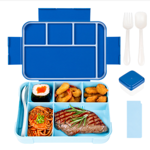 Fiambrera para adultos, caja Bento, fiambreras para niños a prueba de fugas para llevar, contenedor de almuerzo seguro para alimentos saludables reutilizable para la familia - Product Image 6