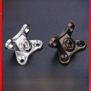 Connecteur d'angle en alliage de zinc Xinshengfa Butterfly Corner Bracket, 90 degrés, pour étagères de meubles - Product Image 5