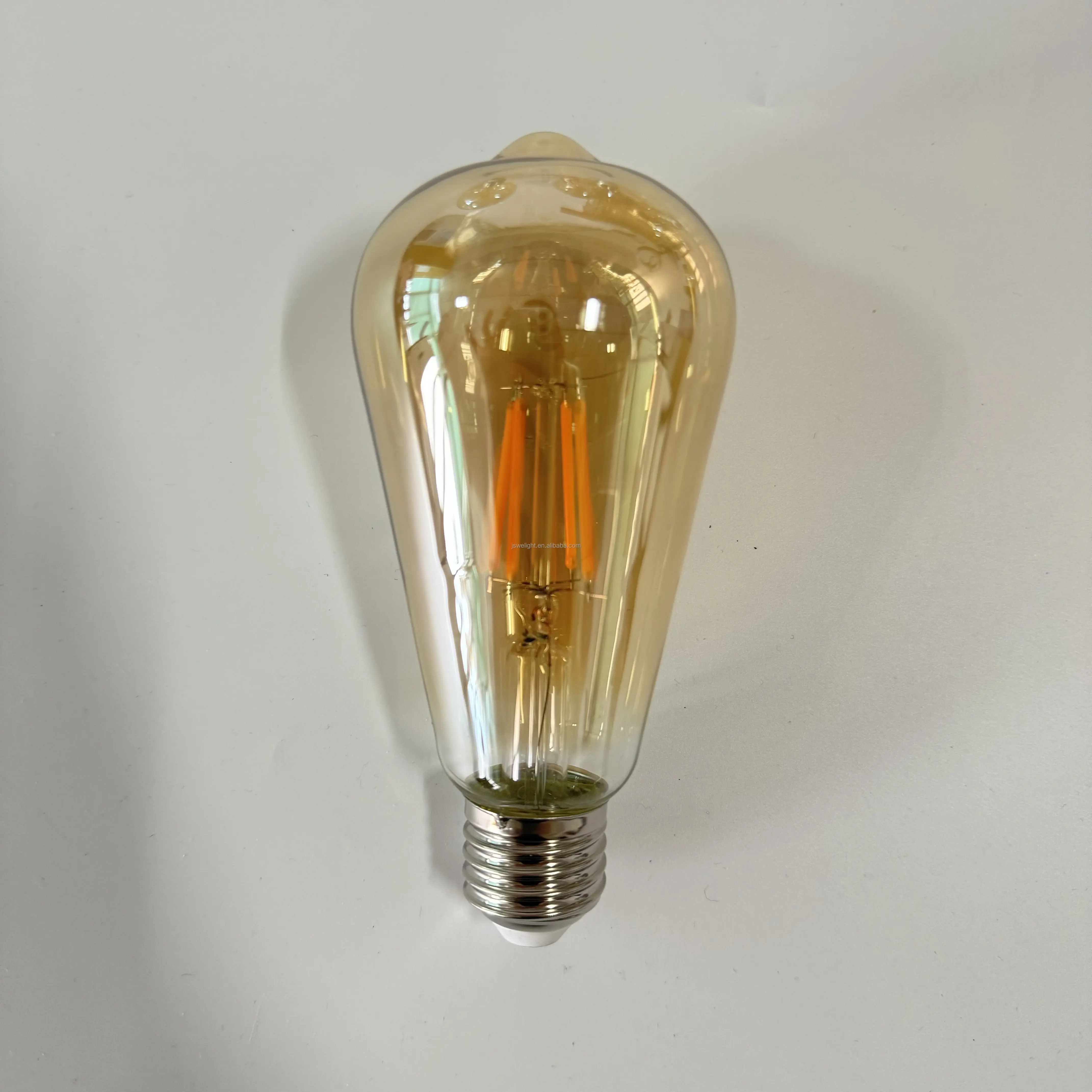 Lampadina decorativa a incandescenza a filamento lampadina A19 ST58 ST64 G80 G95 G125 T185 T300 T45 Vintage Edison lampadine