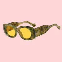 Lunettes de soleil carrées concaves UV400 pour femmes, nouvelle mode 2026, style urbain haut de gamme, tendance et populaires sur internet, monture complète