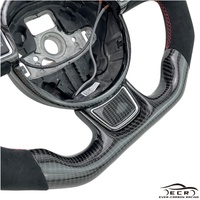 Volant Ever-carbon Racing ECR Design personnalisé en Fiber de carbone pour Audi A3 A4 B9 A5 RS3 RS4 RS5 S3 S4 Volant Sports